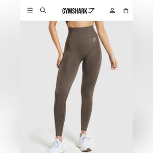 Gymshark Vital Seamless 2.0 Leggings - Brown Marl